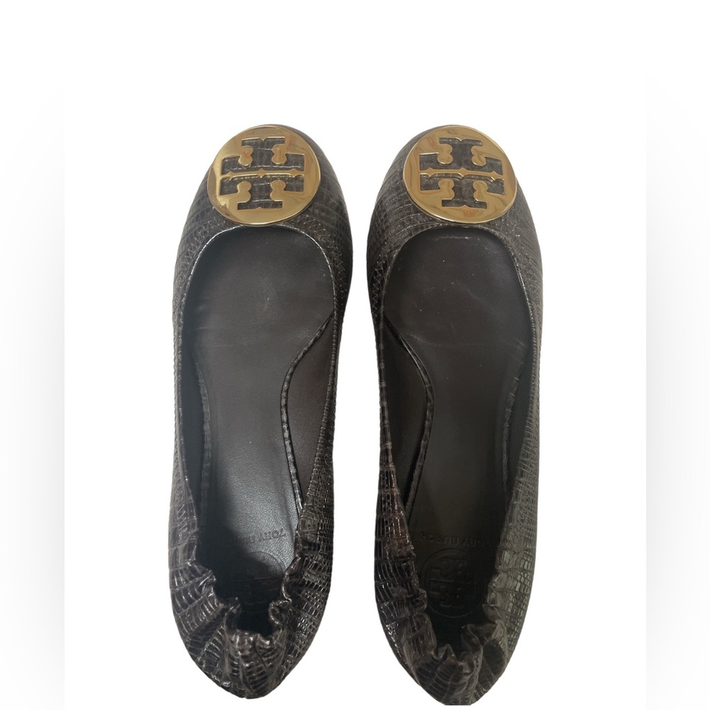 Tory Burch Reva Ballet Flats EUC Size 8.5